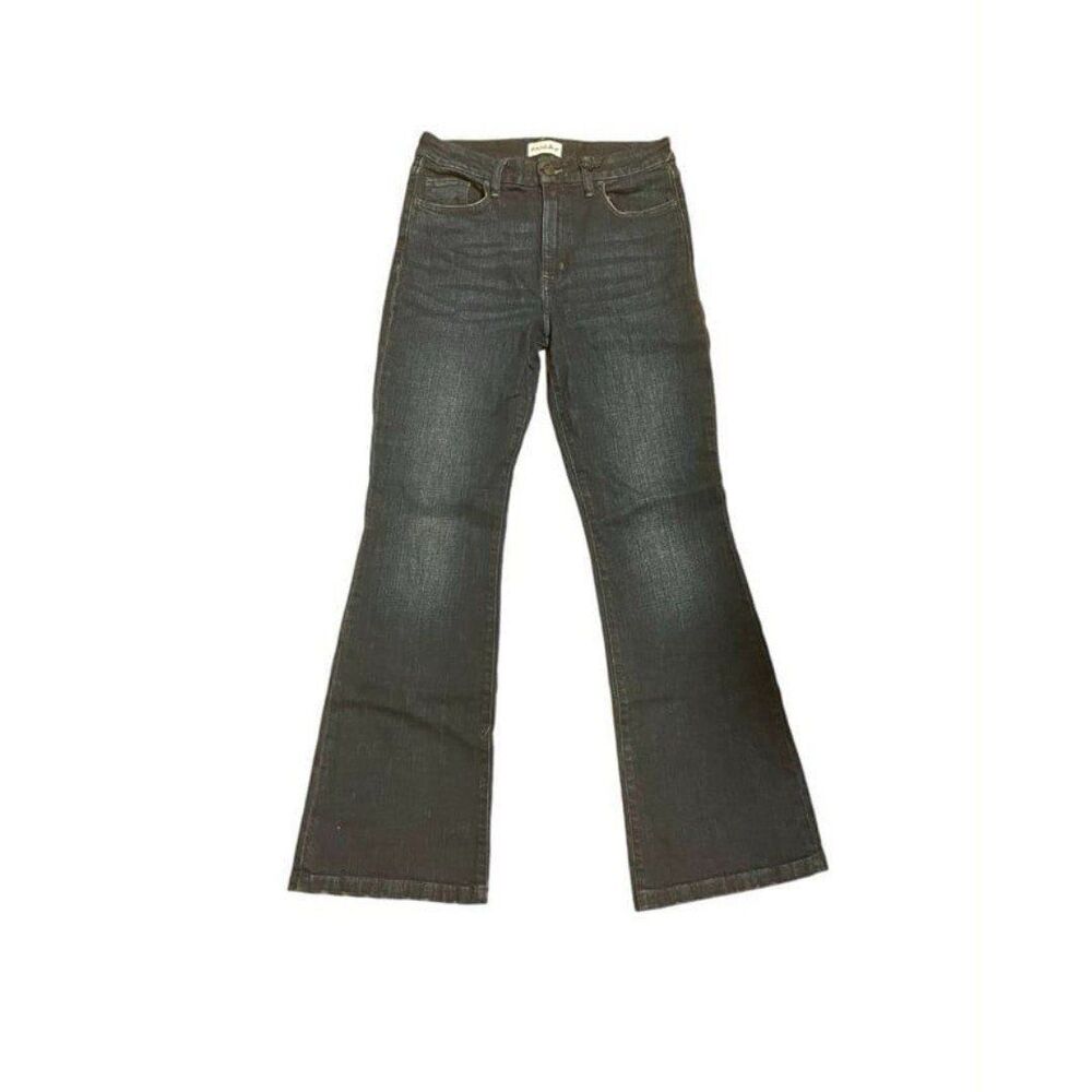 NEW Studio Blue Livid Wash Boot Cut Flare Denim Jean Boho Western Retro 70s Chic